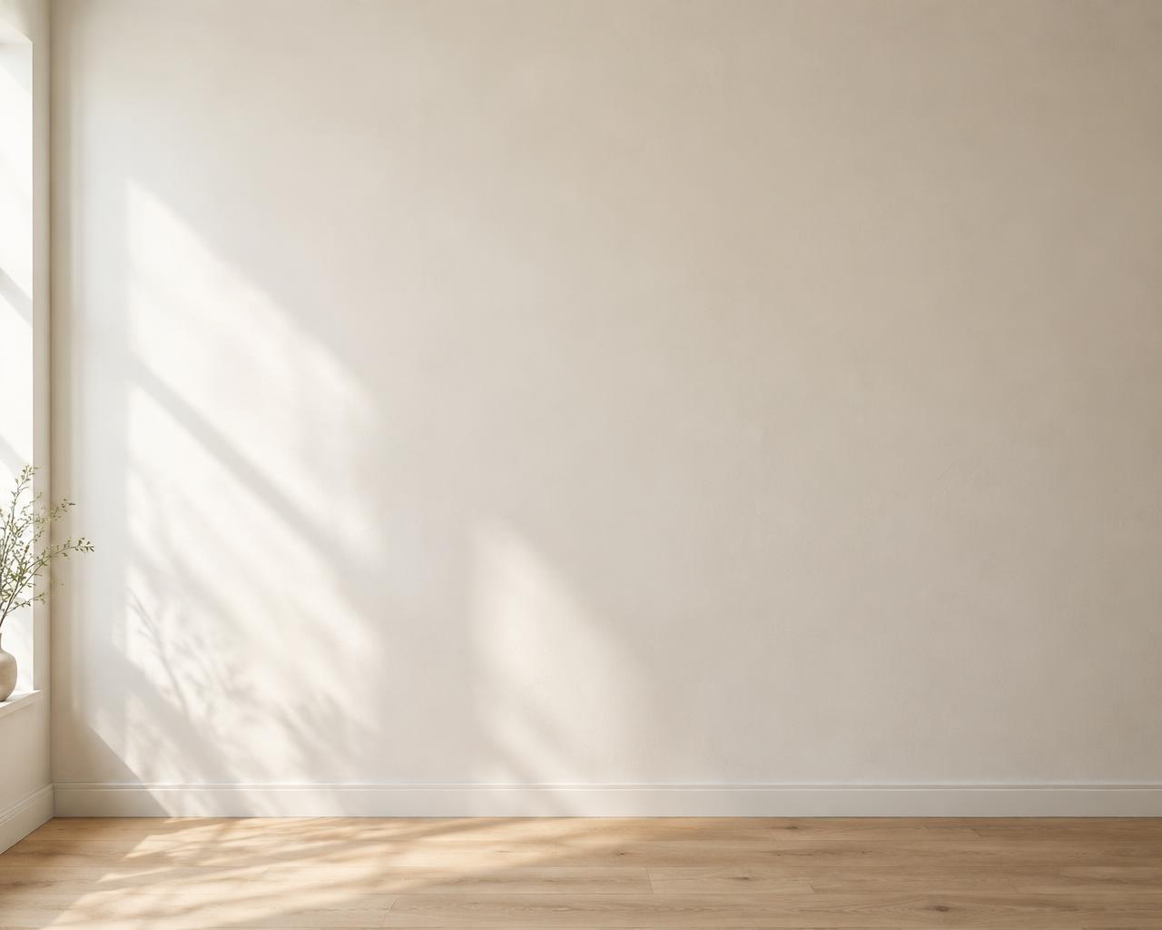 Minimal gallery wall